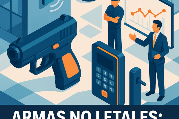 Armas no letales: tendencias y regulación 2026 - Novedades Seguridad | Fokker Seguridad Integral